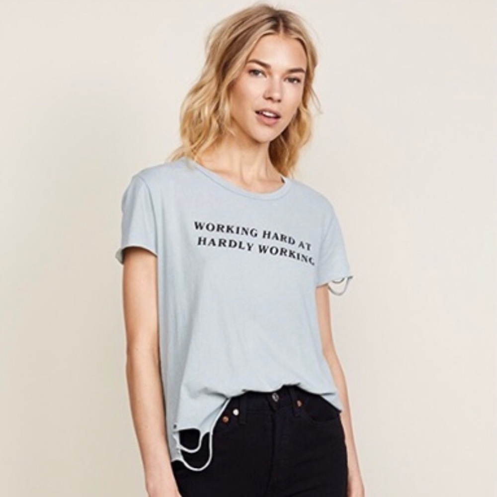 Wildfox Working Hard T-Shirt